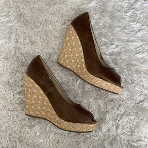Charlotte Russe Peeptoe Wedges